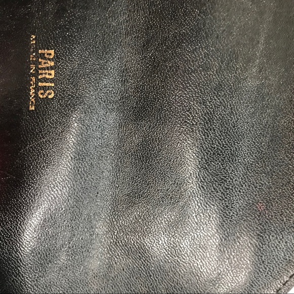 ❌SOLD IG❌CÉLINE🖤Patent Croc✨Rare Vintage - Picture 8 of 12